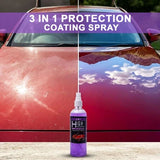 Hydrophobic Polish Nano Coating Agent Car Scratch Spray Cars Polishing for Motorcycles, Boats (Pack of 2)